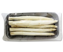 Espárragos blancos frescos de Navarra bandeja de 400g.