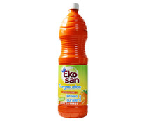 Fregasuelos concentrado con aroma cítrico EKOSAN 1,5 L.