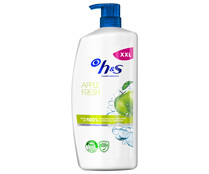 Champú anticaspa de uso diario con micro bioma protect H&S Apple fresh 1 l.