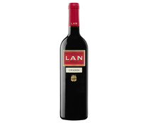 Vino tinto crianza con denominación de origen calificada Rioja LAN botella de 75 cl.
