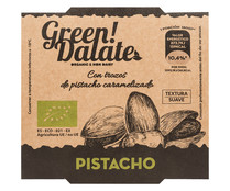 Helado ecológico con trozos de pistachos GREEN! DALATE 300 ml.