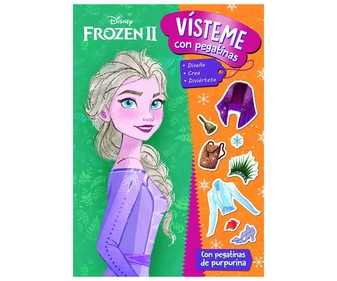 Libro Frozen 2. con pegatinas de autores español tapa blanda 2 vv. aa. actividades.