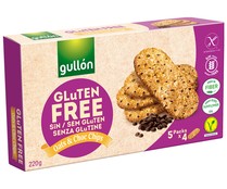 Galletas sin gluten de avena y chips de chocolate GULLÓN 220 g.
