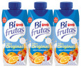 Leche con zumo de frutas mediterráneas y 0% materia grasa BIFRUTAS de Pascual 3 x 330 ml.