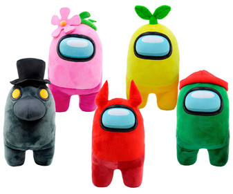 Peluche de 30 cm personajes AMONG US. Peluche de 30 cm personajes AMONG US.