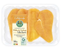 Filetes de pechuga de pollo extra tierna ALCAMPO PRODUCCIÓN CONTROLADA Gramos Aproximados