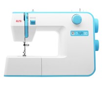 Máquina de coser ALFA STYLE 30, 19 puntadas, ojal automático, puntadas superautomáticas, luz.