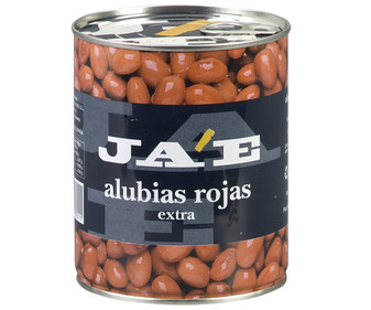 Alubias rojas cocidas JAE 500 g. Alubias rojas cocidas JAE 500 g.