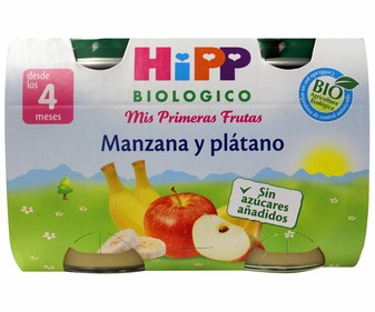 Tarrito de fruta 125 gramos pack de 2 unidades Tarrito de fruta 125 gramos pack de 2 unidades