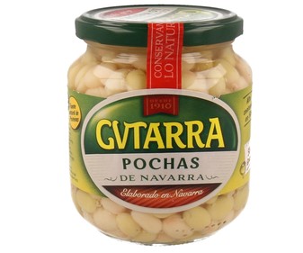 Alubia pocha frasco de 400 gramos Alubia pocha frasco de 400 gramos