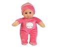 Muñeco bebé 30cm con cuerpo blandito, color rosa o azul surtido, ONE TWO FUN ALCAMPO.
