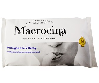 Pechugas de pollo a la Villeroy MACROCINA 300 g. Pechugas de pollo a la Villeroy MACROCINA 300 g.