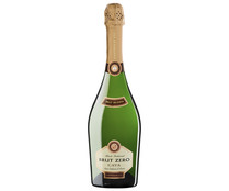 Cava brut reserva, elaborado en Sant Sadurní d´Anoia CASTELLBLANCH ZERO botella de 75 cl.
