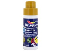 Colorante líquido superconcentrado, color ocre, BRUGUER Emultín, 50ml.