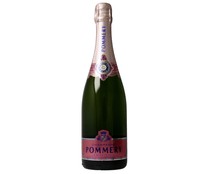 Champagne brut rosé POMMERY botella de 75 cl.