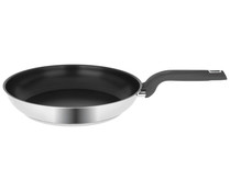 Sartén de acero inoxidable con interior antiadherente Teflon, apta para inducción, 20 cm. ACTUEL.
