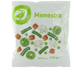 Menestra de verduras ultracongelada PRODUCTO ECONÓMICO ALCAMPO 750 g. Menestra de verduras ultracongelada PRODUCTO ECONÓMICO ALCAMPO 750 g.