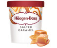Tarrina de helado de caramelo con un toque de sal HÄAGEN-DAZS 460 ml.