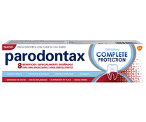 Pasta de dientes de uso diario con flúor, especial encías sanas PARODONTAX Complete  protectión 75 ml.