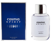 Eau de parfum para hombre con vaporizador en spray COSMIA Spirit 100 ml.