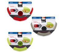 Cuece tortilla para microondas, varios colores, CUISY.