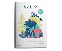 Cuadernillo de actividades, Mi cuaderno de verano, 4-5 años RUBIO.