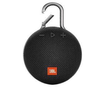 Mini altavoz JBL CLIP 3 por batería, Bluetooth, micrófono integrado, hasta 10 horas autonomía, color negro. Mini altavoz JBL CLIP 3 por batería, Bluetooth, micrófono integrado, hasta 10 horas autonomía, color negro.
