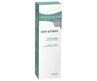 Crema corporal antiestrías que potencia la elasticidad TROFOLASTIN 250 ml. Crema corporal antiestrías que potencia la elasticidad TROFOLASTIN 250 ml.