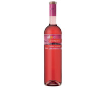 Vino rosado semidulce con denominación de origen Vinos de Madrid ALMA botella de 75 cl.