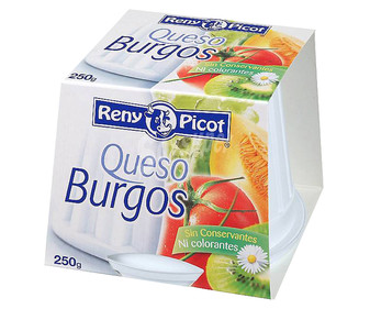 Queso fresco tarrina de 250 gramos Queso fresco tarrina de 250 gramos