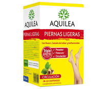 Complemento alimenticio que ayuda a aliviar la pesadez en las piernas AQUILEA 60 comprimidos.