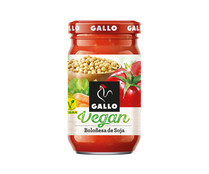 Salsa Boloñesa de soja GALLO VEGAN 350 g.