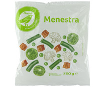 Menestra de verduras ultracongelada PRODUCTO ECONÓMICO ALCAMPO 750 g.