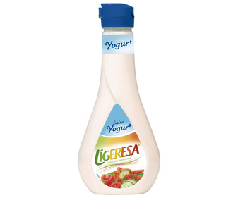 Salsa de yogur bote de 450 mililitros Salsa de yogur bote de 450 mililitros