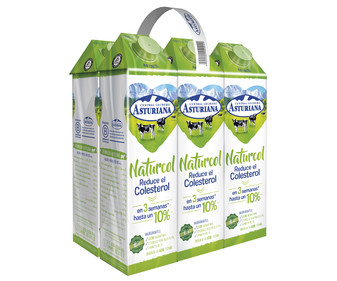 Preparado lacteo desnatado, bajo en grasa que ayuda a reducir el colesterol CENTRAL LECHERA ASTURIANA Naturcol 6 x 1l. Preparado lacteo desnatado, bajo en grasa que ayuda a reducir el colesterol CENTRAL LECHERA ASTURIANA Naturcol 6 x 1l.