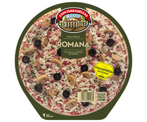 Pizza fresca romana con champiñón salteado y cocida al horno de piedra CASA TARRADELLAS 410 g.