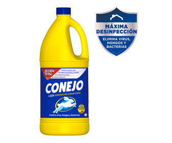 Lejía amarilla CONEJO 2 l. Lejía amarilla CONEJO 2 l.