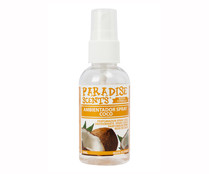 Ambientador coche spray con aroma coco, PARADISE SCENTS. Ambientador coche spray con aroma coco, PARADISE SCENTS.