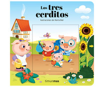 Los tres cerditos. VV.AA. Género: infantil. Editorial TimunMas Los tres cerditos. VV.AA. Género: infantil. Editorial TimunMas