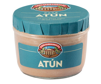 Paté de atún CASA TARRADELLAS frasco de 125 g. Paté de atún CASA TARRADELLAS frasco de 125 g.