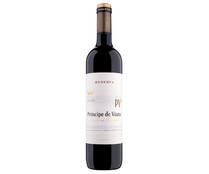 Vino tinto reserva con denominación de origen Navarra PRÍNCIPE DE VIANA botella de 75 cl.