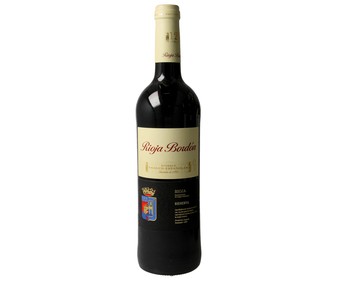 Vino tinto reserva botella de 75 centilitros Vino tinto reserva botella de 75 centilitros