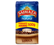 Café molido natural SAIMAZA 2 paquetes de 250 g.