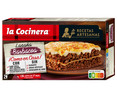 Lasaña de pasta fresca a la barbacoa (con carne 100% nacional) LA COCINERA Recetas artesanas 500 g.