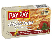 Chipirones rellenos en salsa americana PAY PAY 72 g.