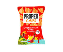 Chips de lentejas con chile sriracha PROPER 85 g.