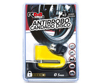 Candado antirrobo de disco para motos, ROLMOVIL.