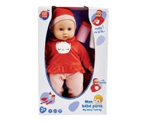 Muñeco bebé de 30cm con sonidos y accesorios, ONE TWO FUN ALCAMPO.