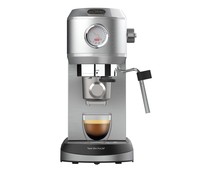Cafetera espresso SOLAC Taste Slim ProCap CE4523, presión 20bar, café molido o cápsulas, vaporizador.