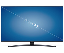 Televisión 127 cm (50") LED LG 50UQ91006LA 4K, HDR 10, SMART TV, WIFI, BLUETOOTH, TDT T2, USB reproductor y grabador, 3HDMI, 50HZ.